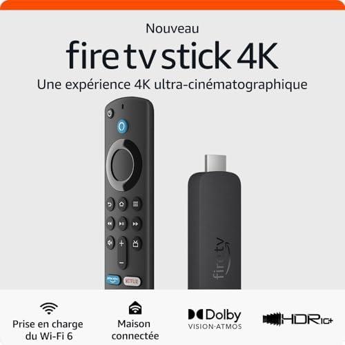 Nouvel Amazon Fire TV Stick ‍4K : Streaming 4K, Wi-Fi 6, Dolby Vision/Atmos, ‍HDR10+ | Notre avis complet !