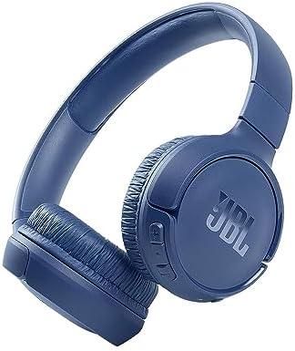 Découvrez le casque sans fil JBL TUNE ⁣510BT - Son puissant, confortable et pliable - 40 hrs d'écoute - Bleu