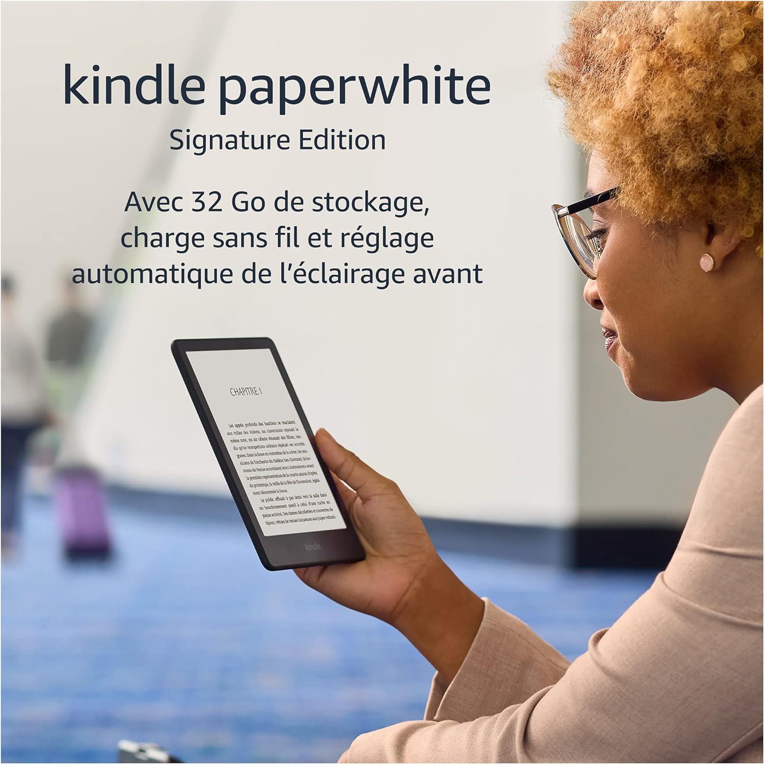 Découvrez le ‌Kindle⁣ Paperwhite Signature Edition : une ⁤expérience de lecture premium